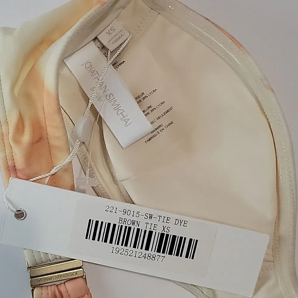 Jonathan Simkhai Scarlette Bandeau Bikini Top